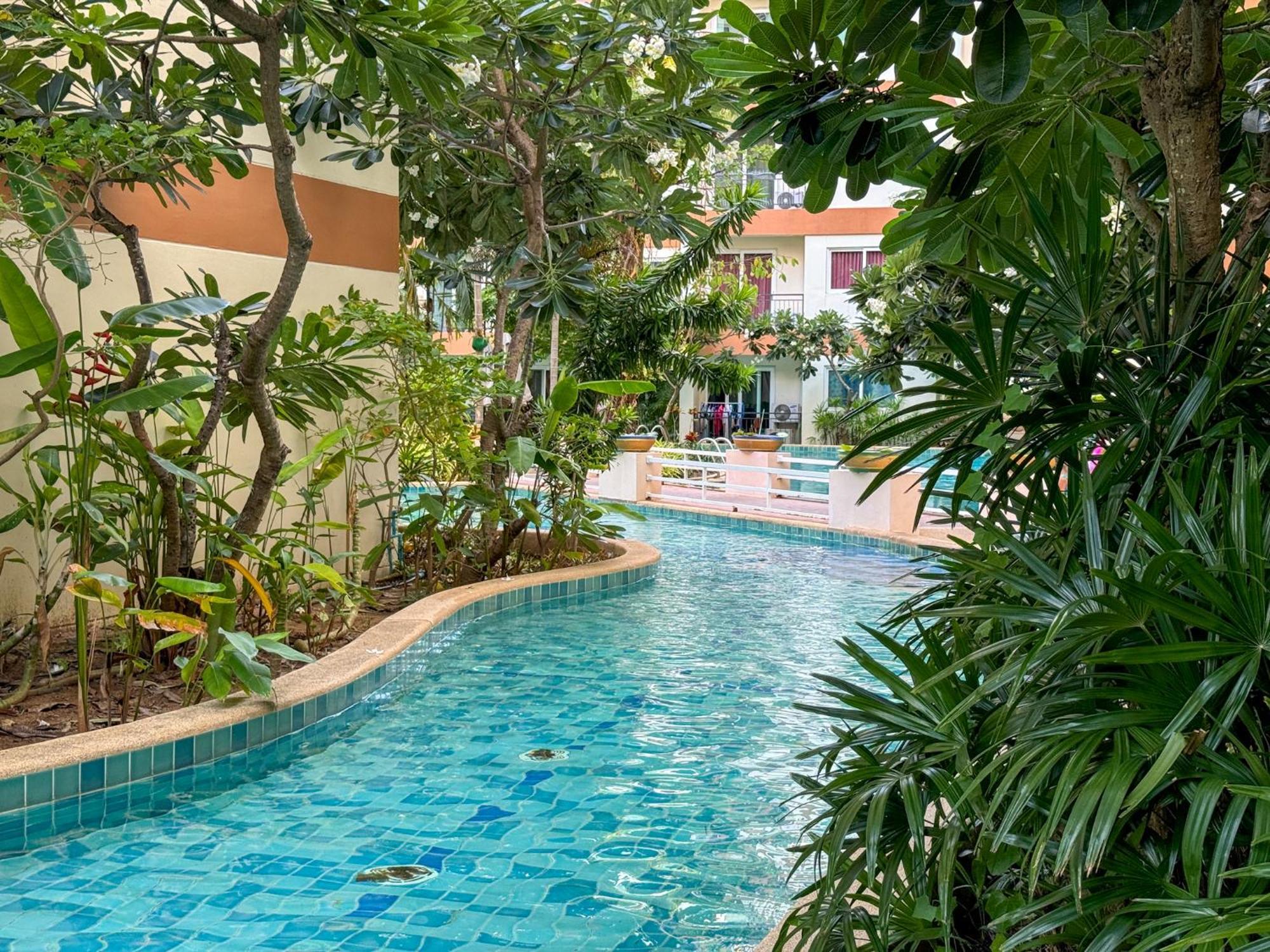 卧室直达泳池 全网最低价 到中天海滩5分钟 Jomtien Beach Extérieur photo